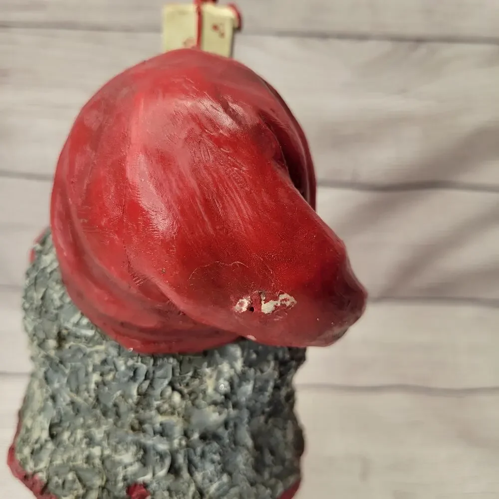 Santa With Stack of Packages Figurine 10